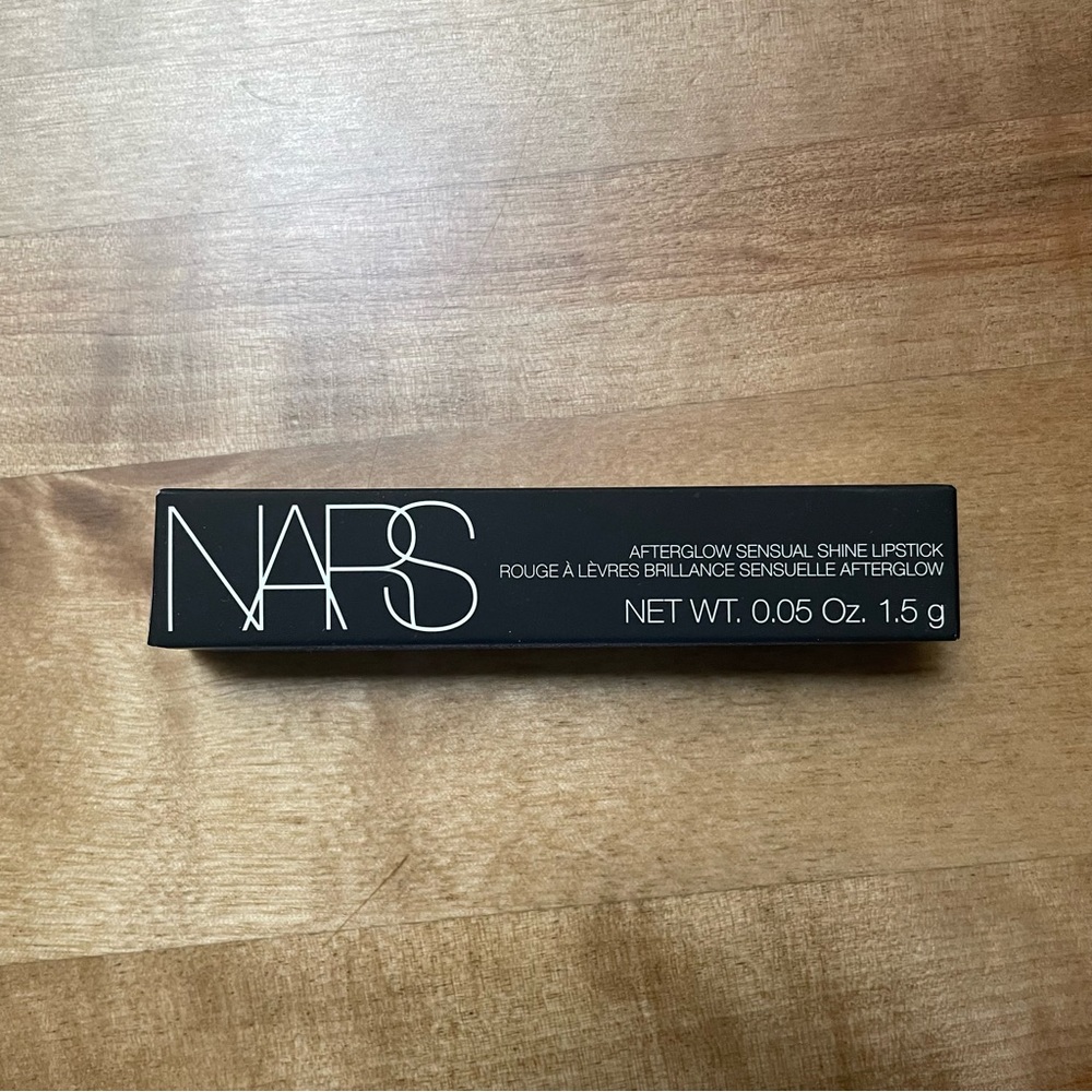 NARS afterglow sensual shine lipstick TURNED ON 321 NIB